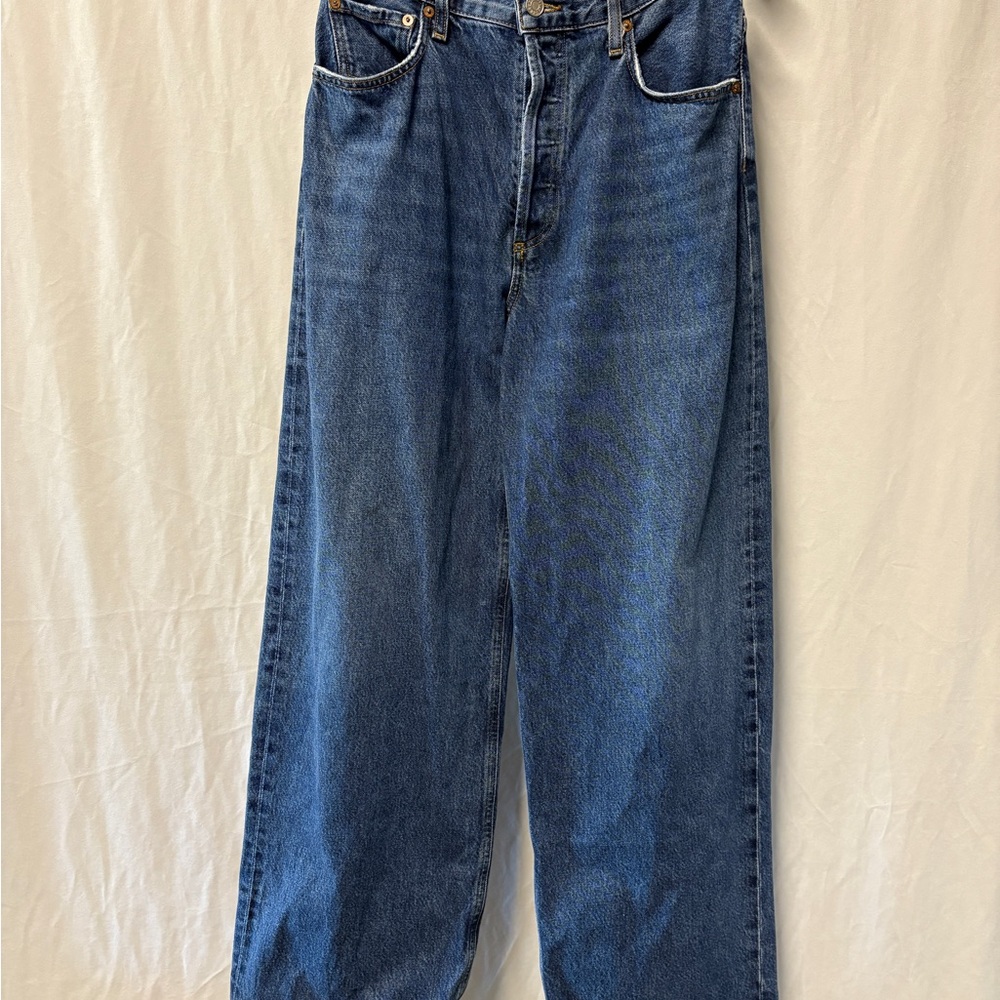 AGOLDE Wide Leg Denim Jeans